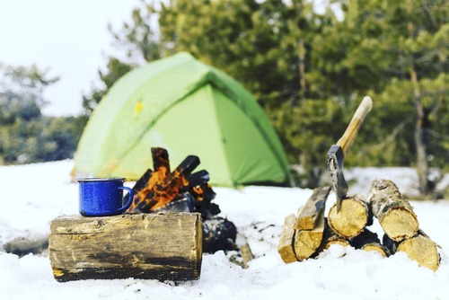 Winter Camping Checklist supplies