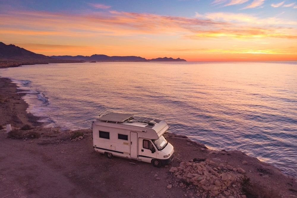 rv on beach